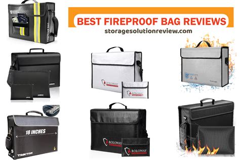 highest rated fireproof bag.